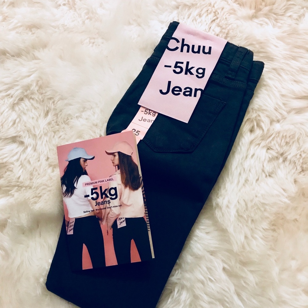 Chuu -5kg Charcoal Jeans